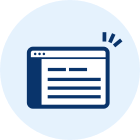 シンプルな画面設計