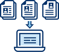 候補者情報を自動登録