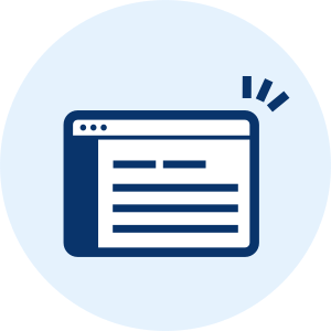 シンプルな画面設計