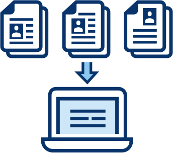 候補者情報を自動登録